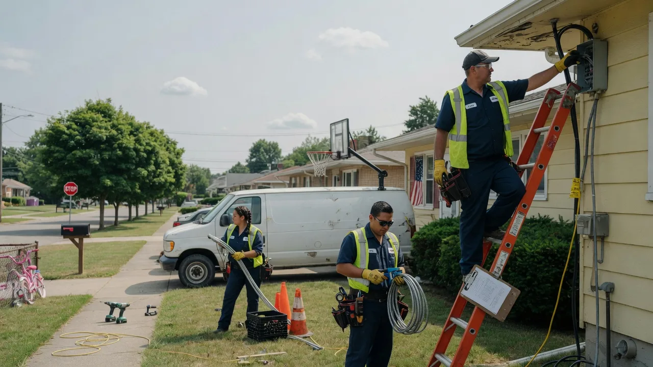 Licensed Electrician in Valley View, TX near me